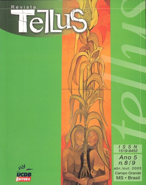 					Visualizar Tellus ano 5, n. 8/9, abr./out. 2005
				